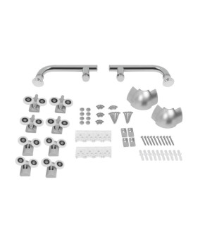 Душевая кабина Lidz Wawel SC120x80.SAT.LOW.FR + поддон KAPIELKA ST120x80x14 (LWASC12080SLFSET)