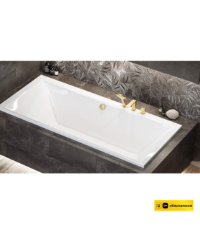 Змішувач на борт ванни матове золото Excellent Clever 2.0 (AREX.4134GB)