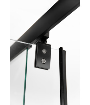 Душевая кабина AquaStream Ethos 120S Swing ALL BLACKS без піддону 18 771