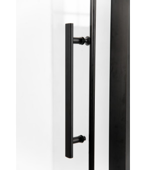 Душевая кабина AquaStream Ethos 120S Swing ALL BLACKS без піддону 18 771