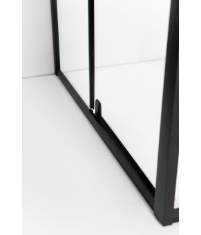 Душевая кабина AquaStream Ethos 120S Swing ALL BLACKS без піддону 18 771