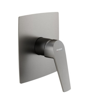 Смеситель для душа скрытого монтажа GENEBRE  KLOE Brushed Metal Графит 69115345266