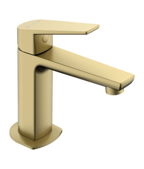 Смеситель для раковины GENEBRE KLOE Brushed Gold матовое золото 69130345166