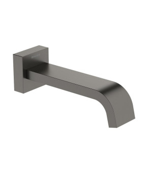 Настенный излив для ванны GENEBRE Brushed Metal Графит 167452