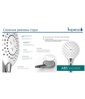 Душевая система с термостатом IMPRESE CENTRUM LX T-10260LX