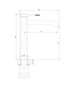 Смеситель для раковины Imprese BRENTA ZMK071901011