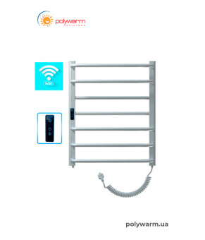 Електрична рушникосушка сухого типу Polywarm ED7/55 Sensor Wi-Fi
