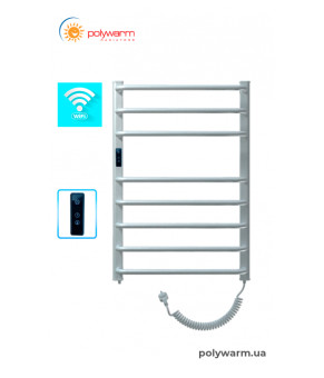 Електрична рушникосушка сухого типу Polywarm EU8/45 Sensor Wi-Fi