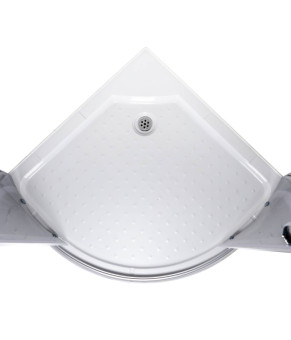 Душевая кабина VIVIA JK 091 Grey 90*90*191 низкий поддон ( А0055605 )