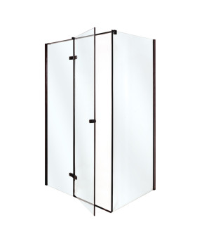 Душевая кабина INSANA Adriana Black  120х90х195 без поддона ( А0051344 )