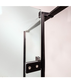 Душевая кабина INSANA Adriana Black  120х90х195 без поддона ( А0051344 )