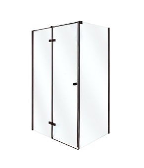 Душевая кабина INSANA Adriana Black M 100х80х210 мелкий поддон 14см ( А0051343 )