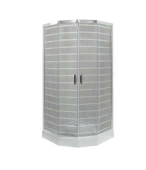 Душевая кабина Insana - Ida White P 92/5 W LN 90х90х205 низкий поддон ( А0048481 )