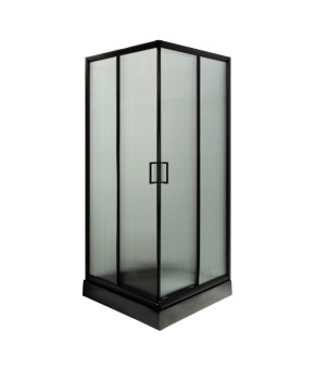 Душевая кабина Insana LAMIJA black 90х90х205 мелкий поддон ( А0048476 )