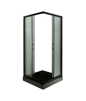 Душевая кабина Insana LAMIJA black 90х90х205 мелкий поддон ( А0048476 )