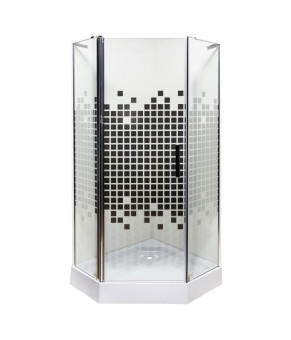 Душевая кабина Insana Ethna Puzzle P91 P 90x90x200 мелкий поддон (А0046013)