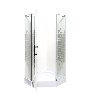 Душевая кабина Insana Ethna Puzzle P91 P 90x90x200 мелкий поддон (А0046013)