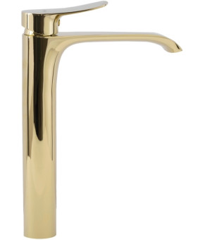 Смеситель для умывальника Rea Dart gold высокий (REA-B5651)