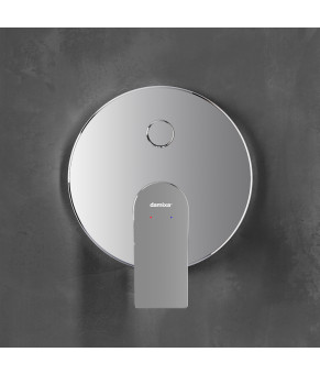 Встраиваемый смеситель для ванной и душа, хром Damixa 477100000 Apollo