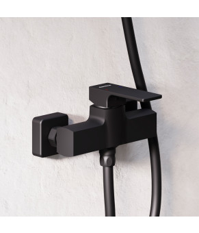 Смеситель для душа, чёрный Damixa 532000300 Gala