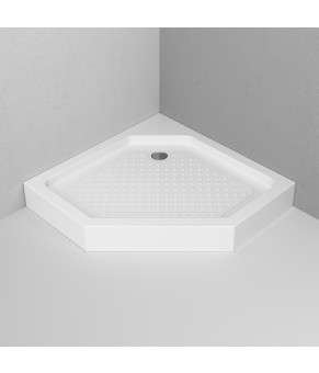 Solo Slide Поддон для душ. ограждения, 90x90, белый акрил AM.PM W90UT-405-090BT Gem