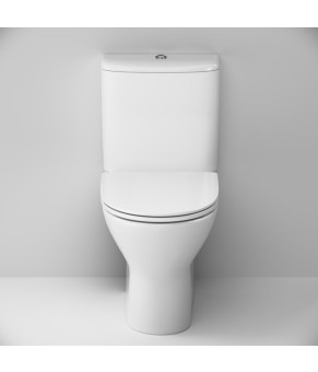Унитаз-компакт без ободка с сиденьем микролифт Damixa DX36C8601SC Scandinavian Pure