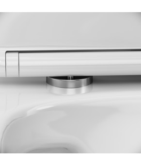 Унитаз-компакт без ободка с сиденьем микролифт Damixa DX36C8601SC Scandinavian Pure