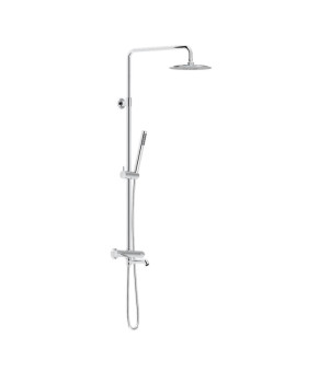 Душевая система с душевым ТМС смесителем, хром Damixa 936810000 Scandinavian Pure