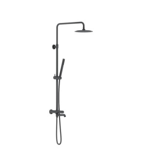 Душевая система с душевым ТМС смесителем, хром Damixa 936810300 Scandinavian Pure