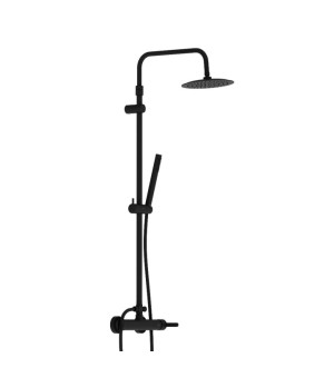 Душевая система с душевым смесителем, чёрный Damixa 936710300 Scandinavian Pure