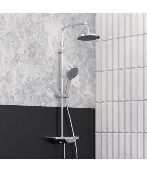 Душова система із змішувачем-полицею Damixa 947730000 Apollo