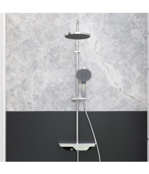 Душова система із змішувачем-полицею Damixa 947730000 Apollo