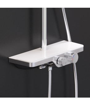 Душова система із змішувачем-полицею Damixa 947730000 Apollo
