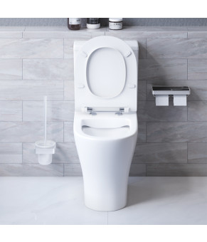 Унитаз-компакт безободковый с сиденьем микролифт Damixa DX86C8600SC Sirius