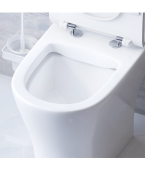 Унитаз-компакт безободковый с сиденьем микролифт Damixa DX86C8600SC Sirius