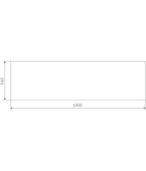 Панель фронтальная для ванны W90A-180-080W-P AM.PM Gem