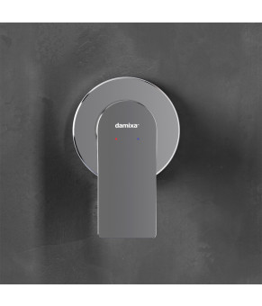 Встраиваемый смеситель для ванной и душа, хром Damixa 477500000 Apollo