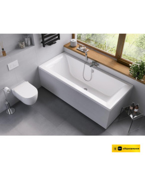Ванна акрилова прямокутна 1700x750 Excellent Savia Duo WANL.SAD170.75WH