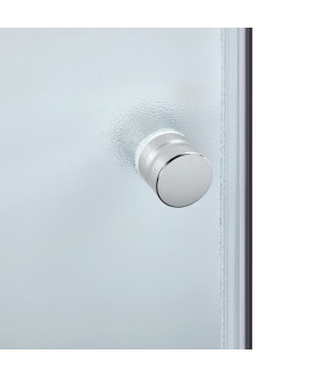 Душова кабіна Latwa SC90x90.SAT.MID.FR полукругла, скло Frost 4 мм + Душовий піддон KAPIELKA ST90x90x26 (SD00050781)