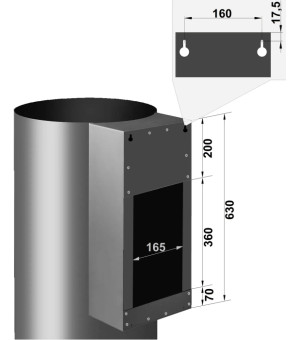 Вытяжка Fabiano Cylindra 35 Silent Black 8105.402.1644