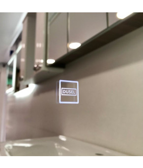 Дзеркало DUSEL LED DE-M1020 60смх80 см сенсорне включення + підігрів