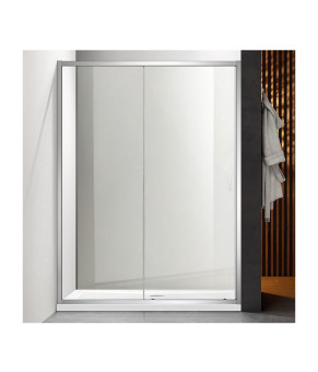 Душевая дверь в нишу Dusel FA-517 раздвижная, стекло прозрачное, 100х195 451710