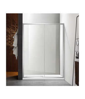 Душевая дверь в нишу Dusel FA-517 раздвижная, стекло прозрачное, 100х195 451710
