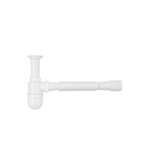 Сифон для раковини Agua TB01 1 1/2''х40/50 мм з литим випуском