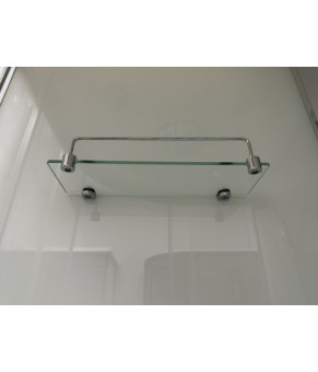 Душевой бокс Veronis BN-4-120 White Chrome L Ліва 120х80х215 см (VE-BN4120WHITELCHR)