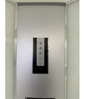 Душовий бокс Veronis BV-4-100 white (chrome) 100*100 (VE-BV4100WHITECHR)