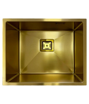 Кухонная мойка Fabiano Quadro 53 Celldecor Nano Gold 8216.401.1669