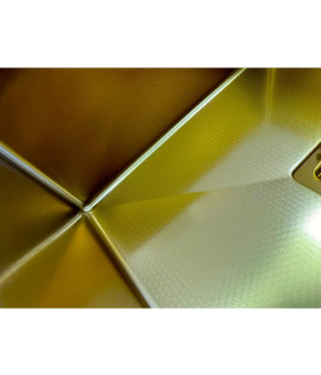 Кухонная мойка Fabiano Quadro 53 Celldecor Nano Gold 8216.401.1669