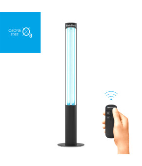 Бактерицидний опромінювач BactoSfera 360° U36 RC-TIMER Black