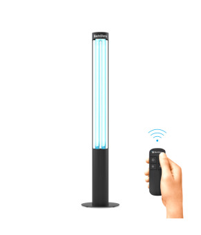 Бактерицидний опромінювач BactoSfera 360° U36 RC-TIMER Black